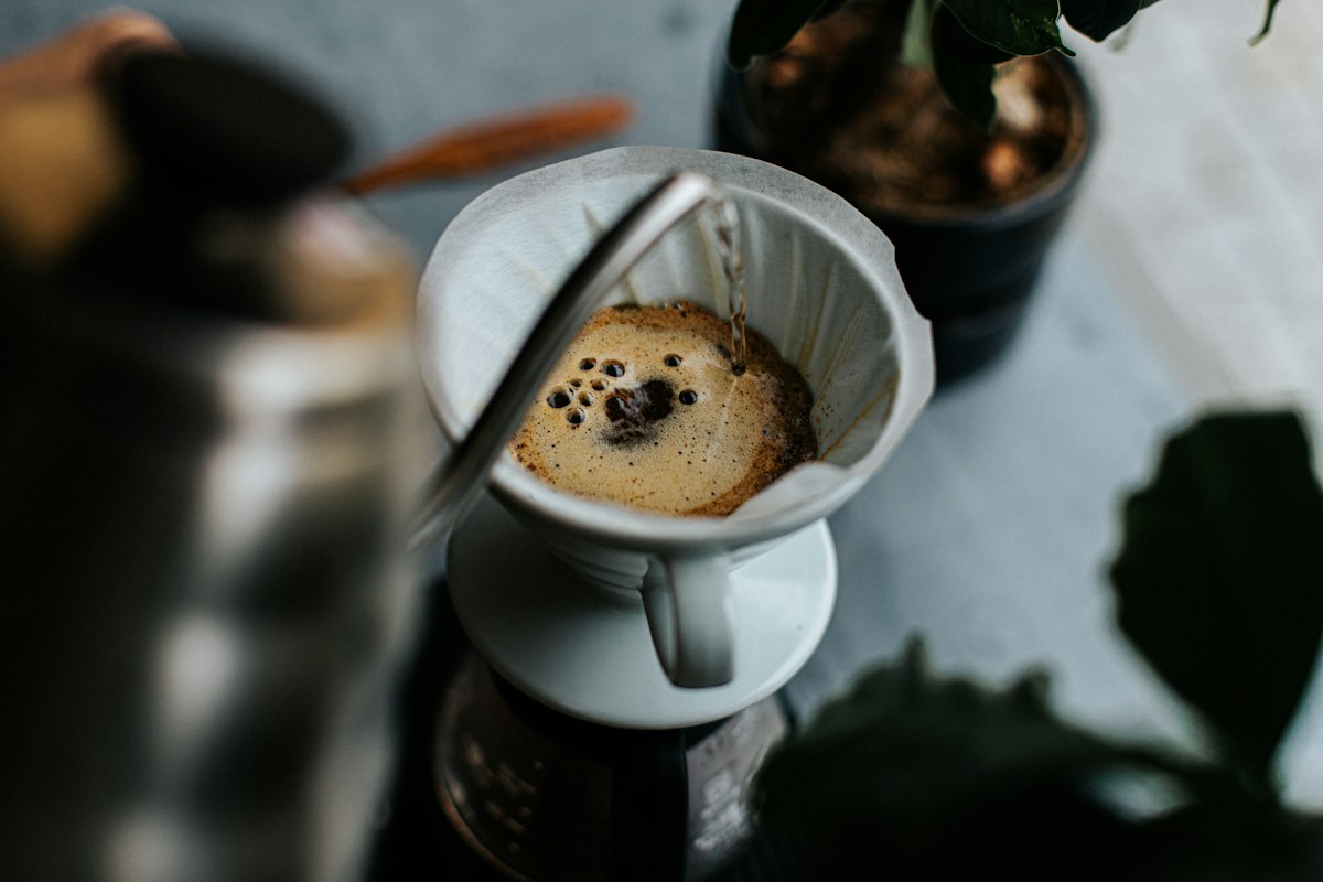 Quality coffee brewing setup
